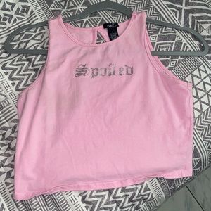Cute pink top